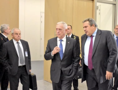 Ταξίδι Καμμένου στην Ουάσινγκτον - Συνάντηση με Μάτις